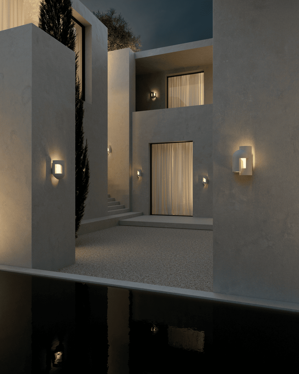 Soul Outdoor Wall Lamp