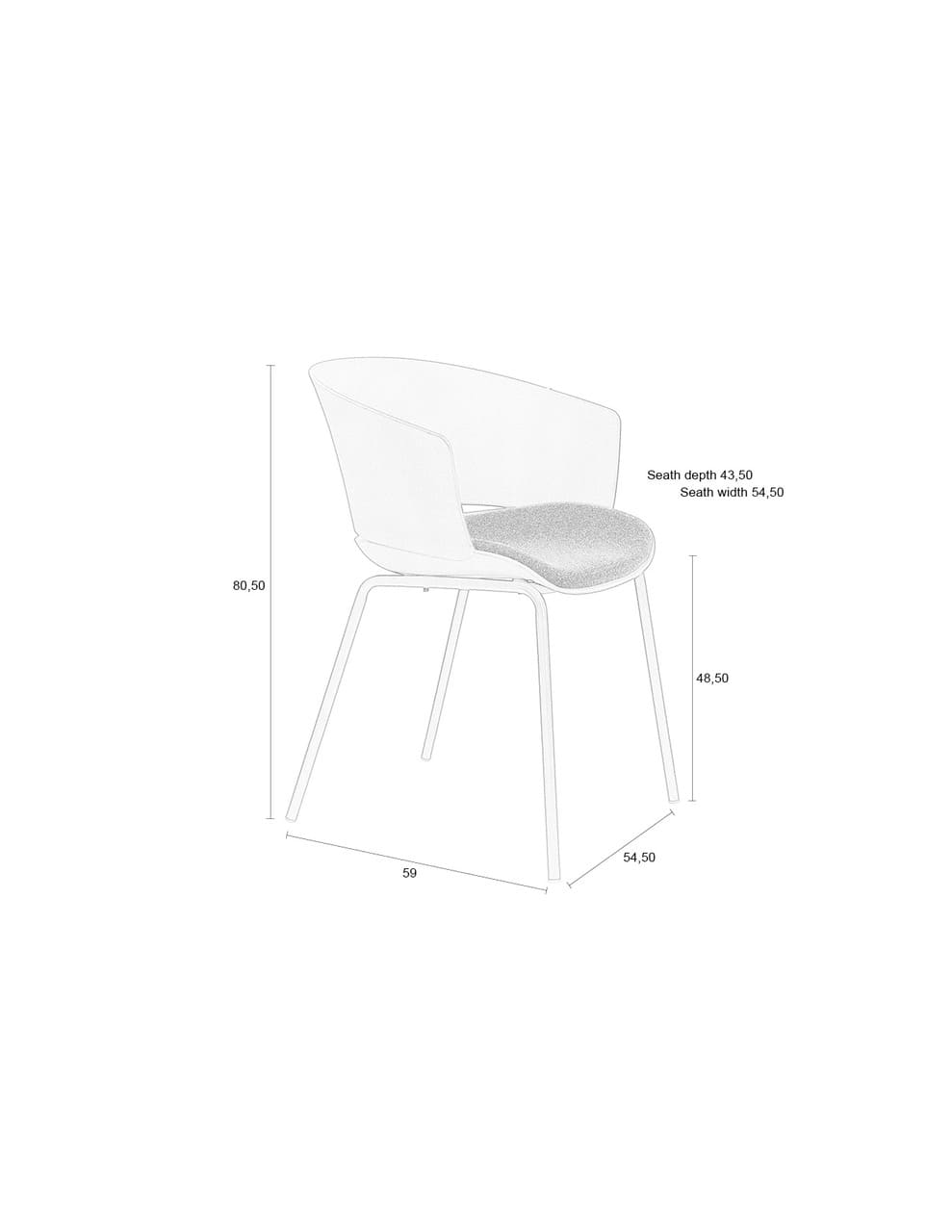 Jessica Chair (set 4)