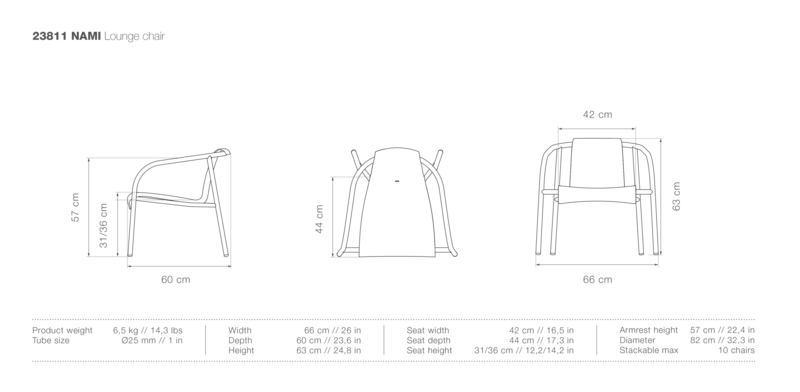 Nami Chair & Lounge Chair