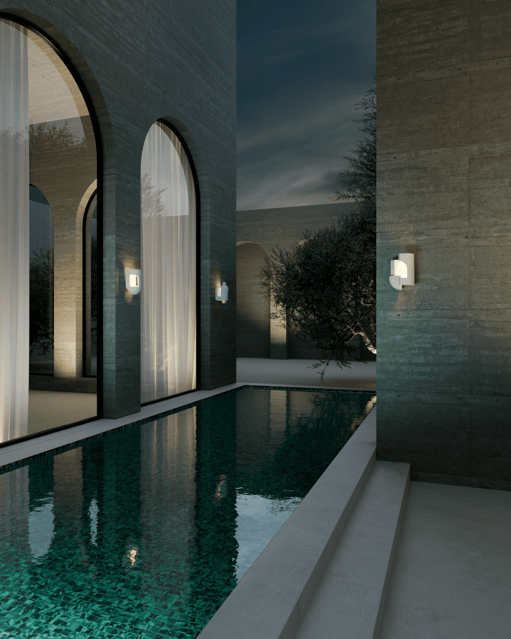 Soul Outdoor Wall Lamp