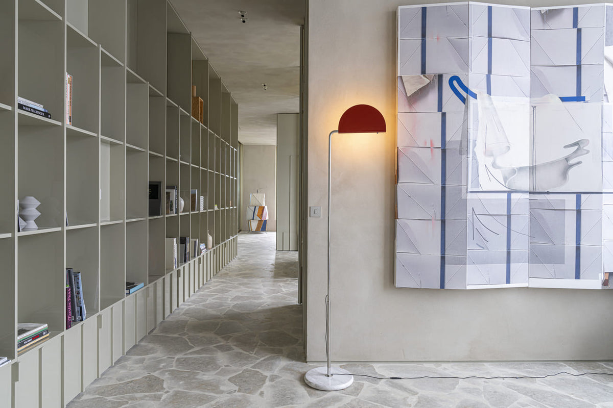 Mezzaluna Floor Lamp