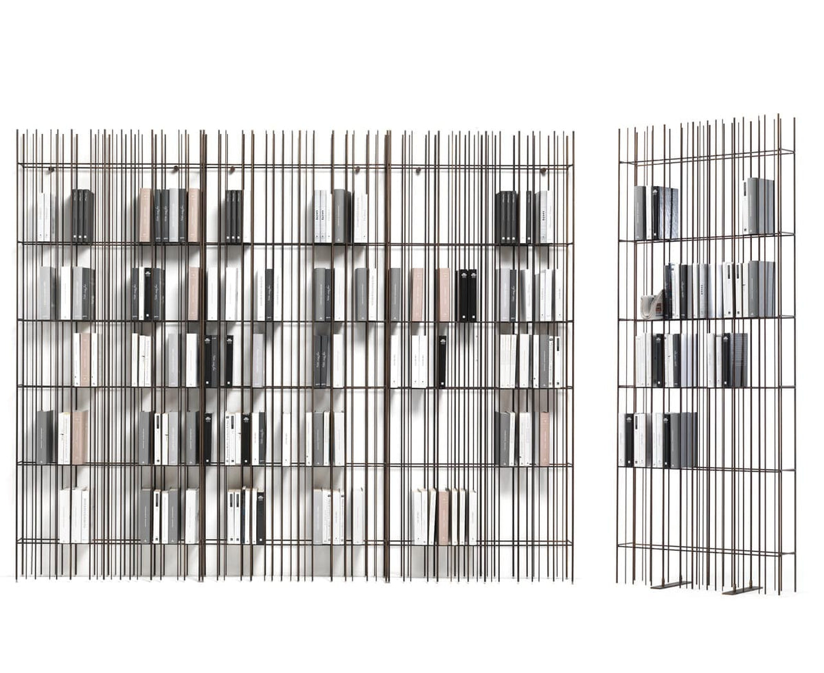 Metrica Wall Bookcase System