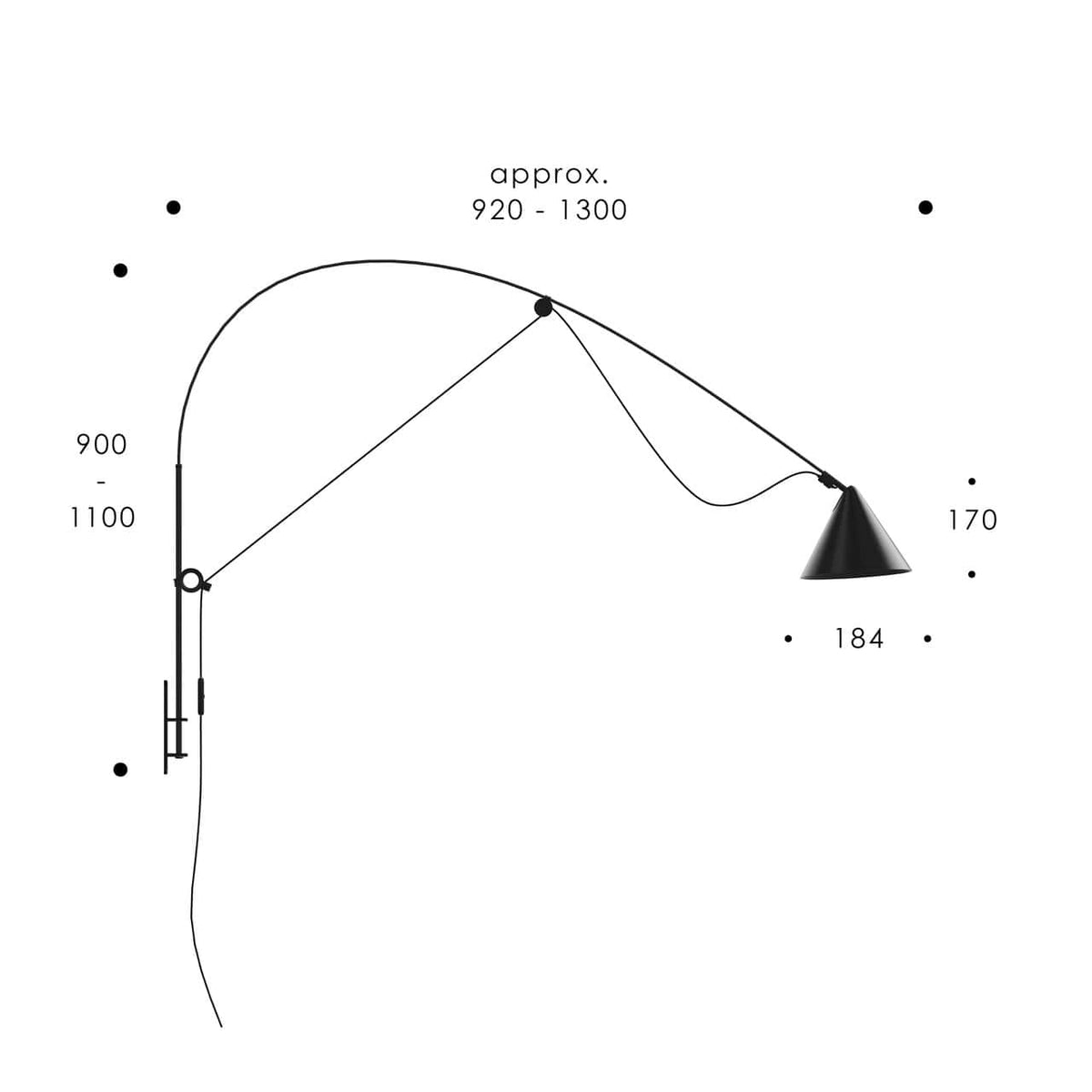 Ayno L - Wall Lamp