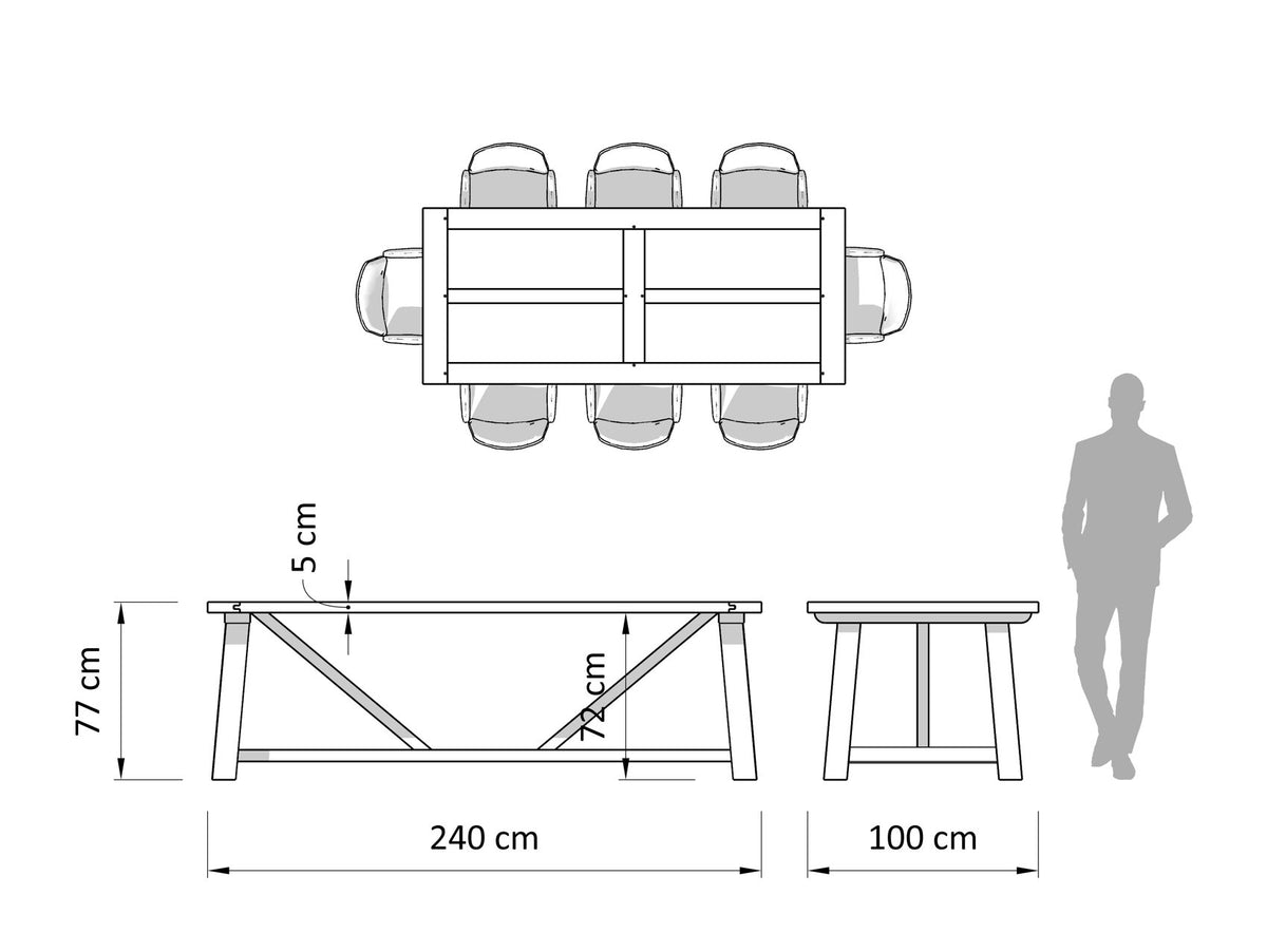Lombardy Dining Table
