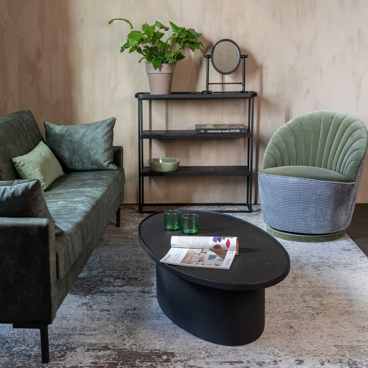 Winston Oval Coffee Table