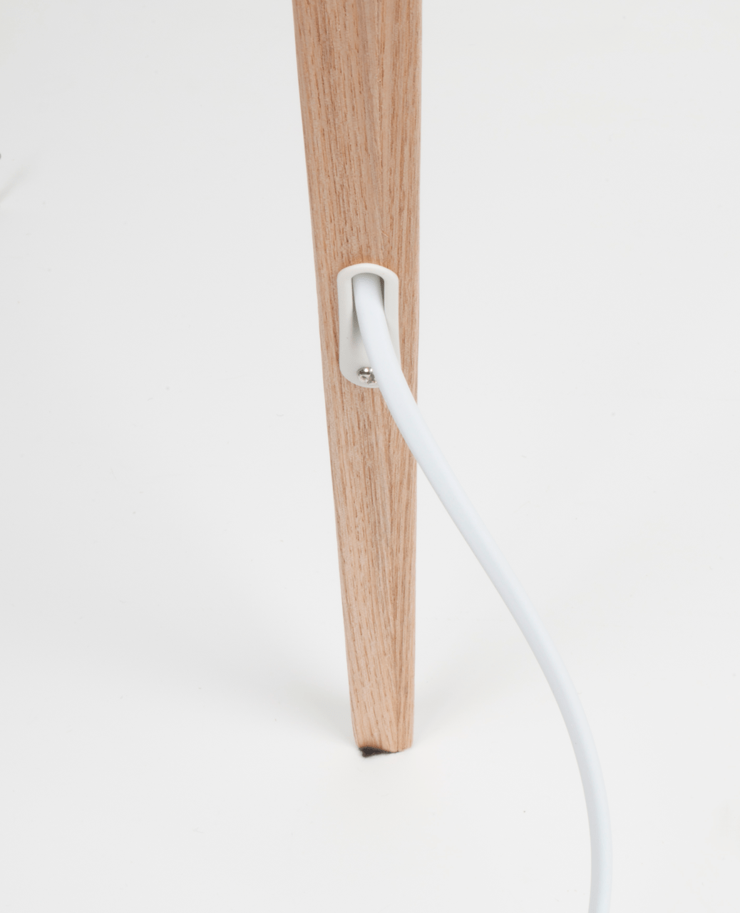 Tripod Wood Floor Lamp