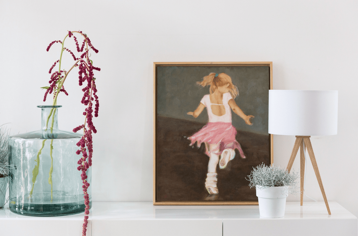 Tripod Wood Table Lamp