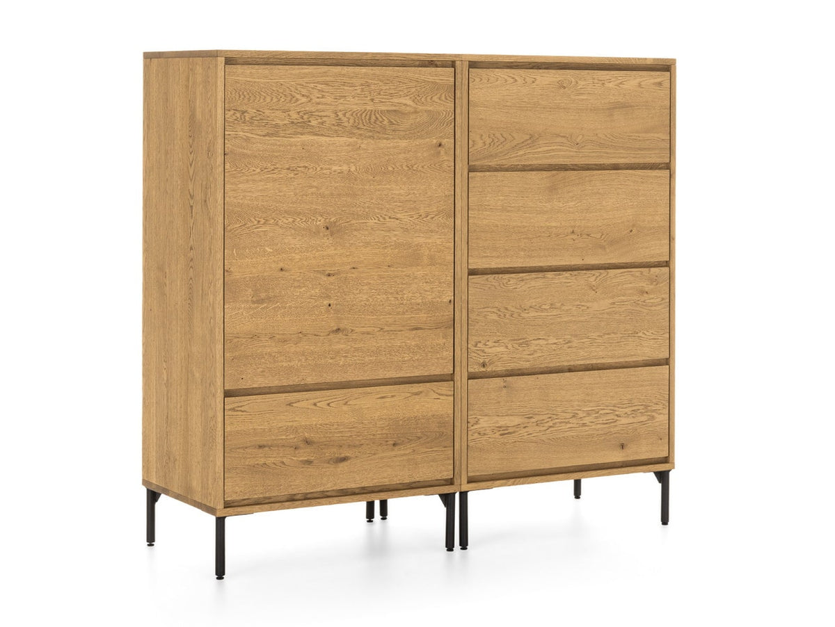 Atlas Cabinet 1D+5Dr 140cm