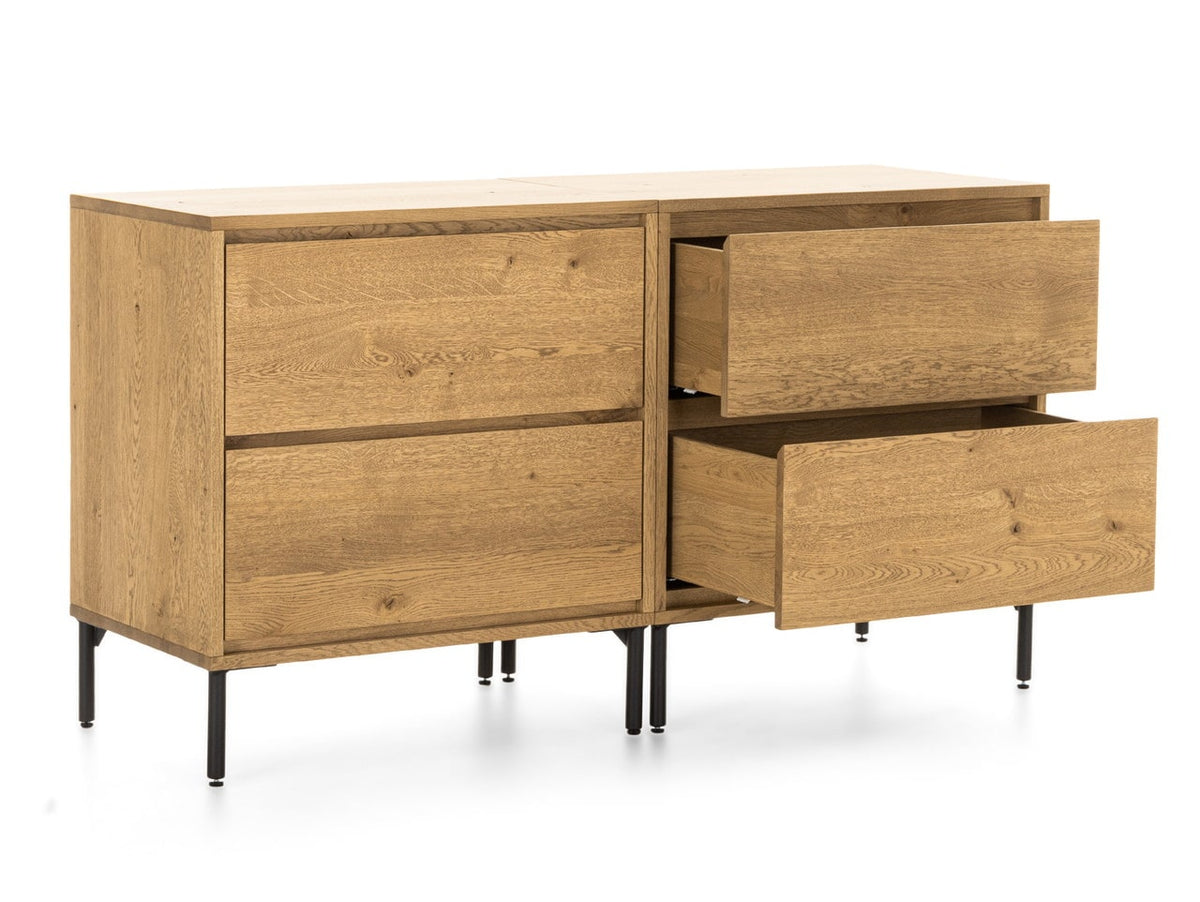 Atlas Sideboard 4Dr 140cm