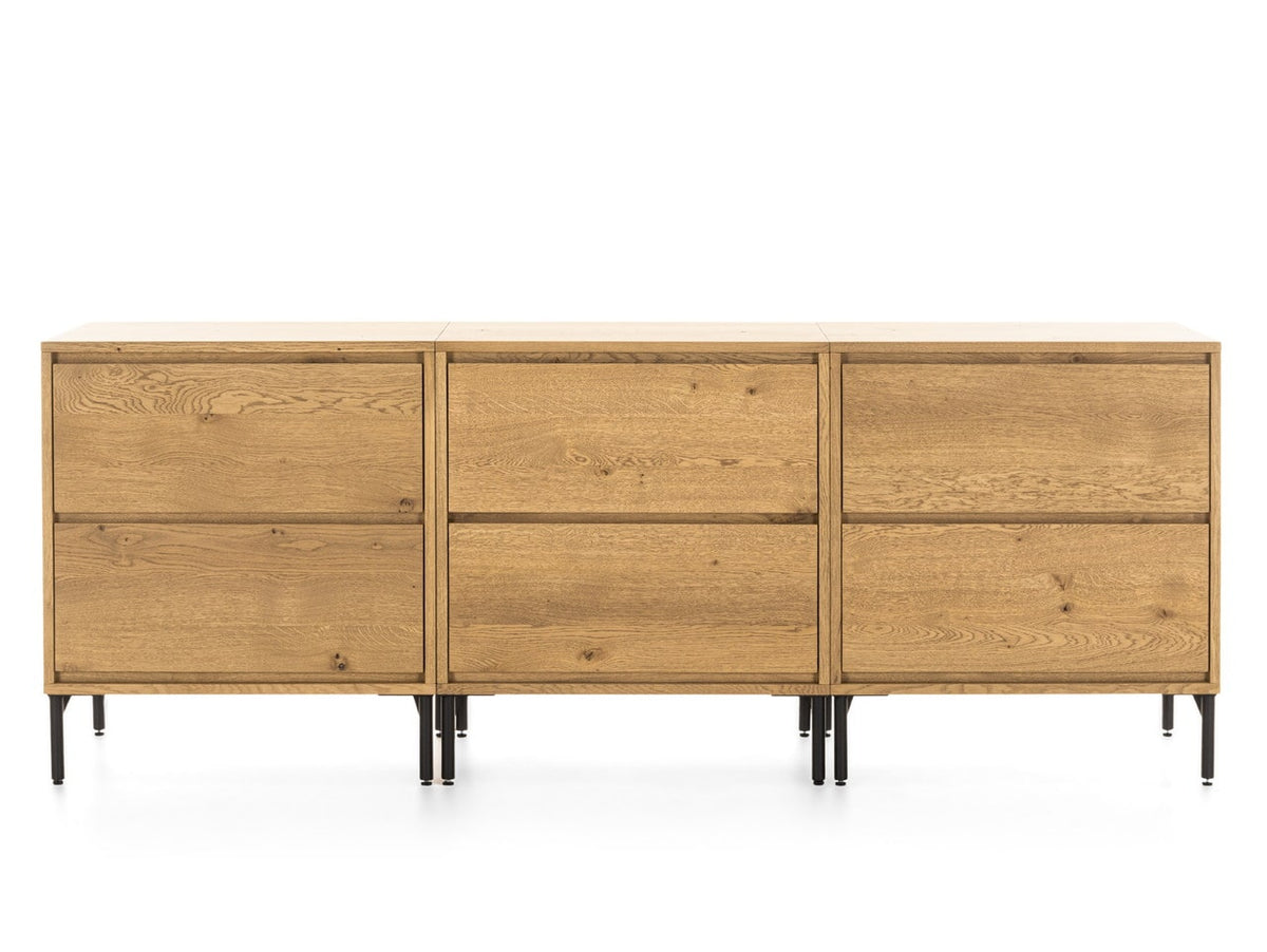 Atlas Sideboard 6Dr 210cm