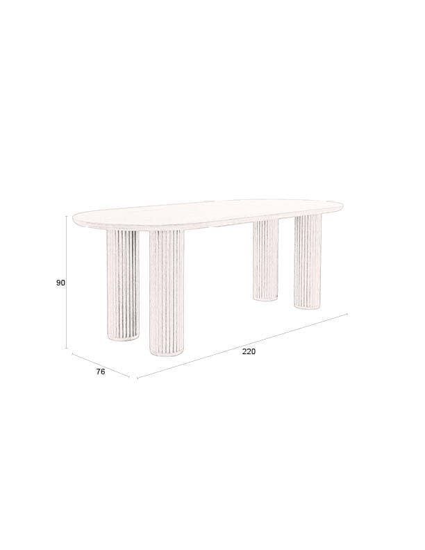 Dean Oval Dining Table