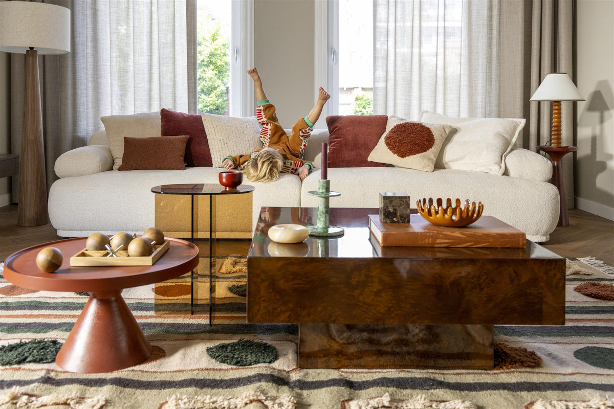 Quinn Walnut Coffee Table