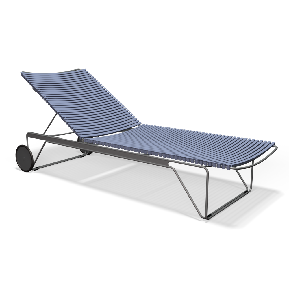 Click Adjustable Chaise Longue