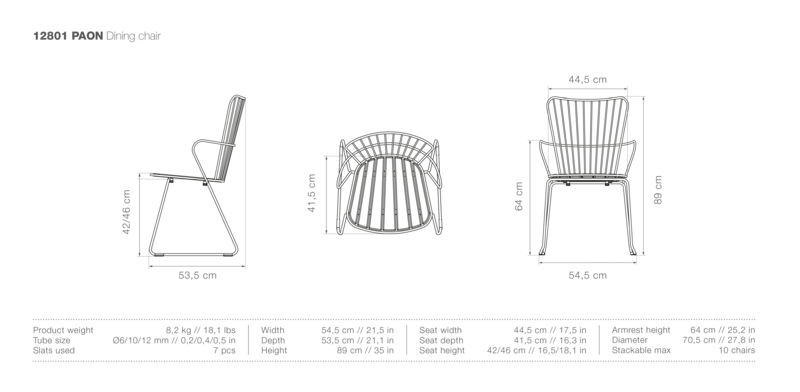 Paon Garden Chair