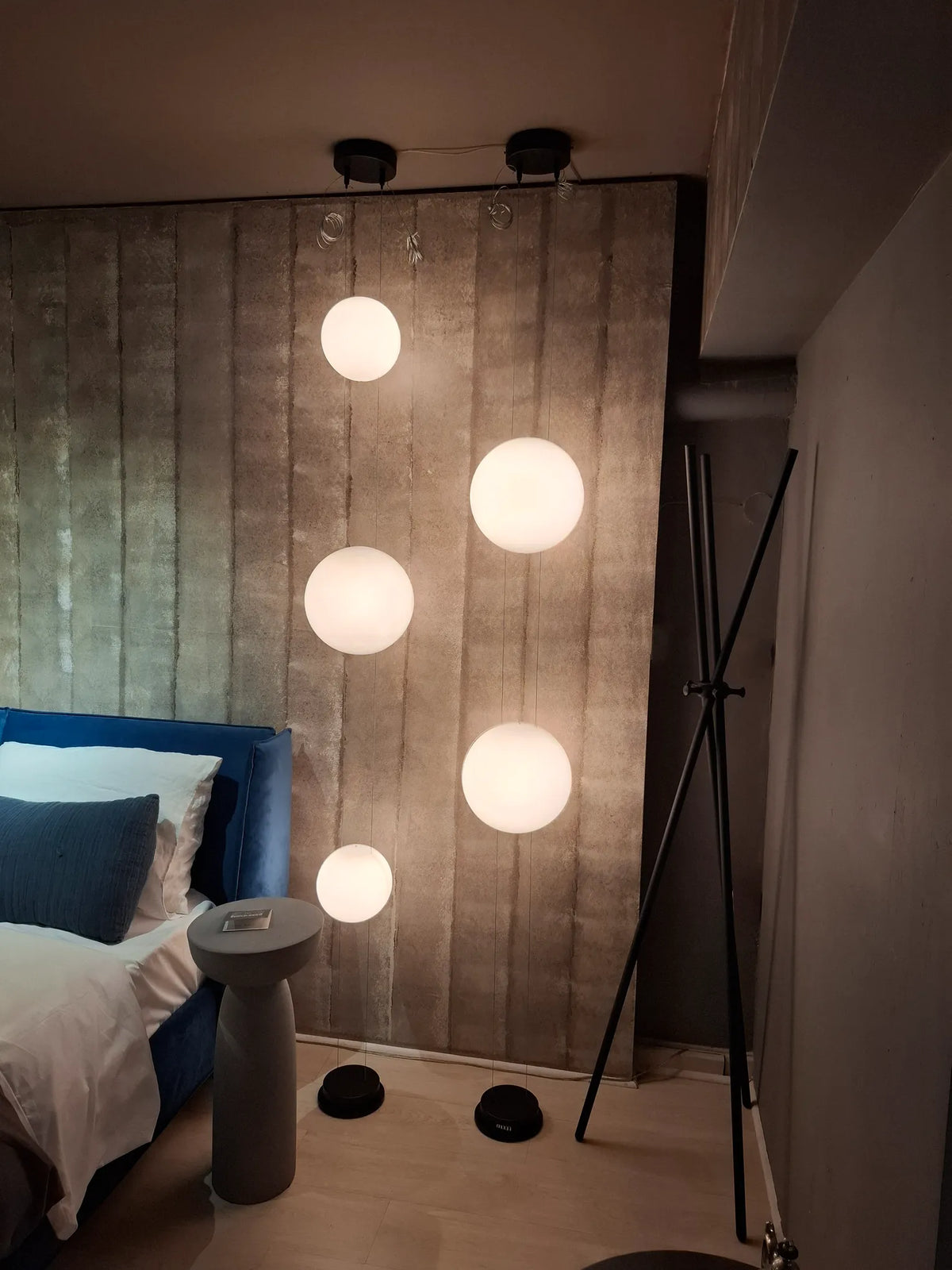 Orbit Floor to Ceiling Lamp - Showroom