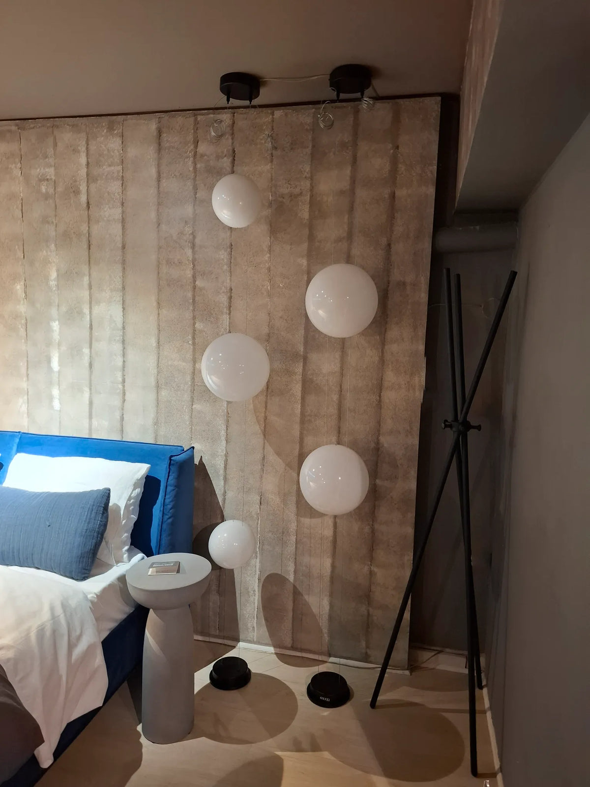 Orbit Floor to Ceiling Lamp - Showroom