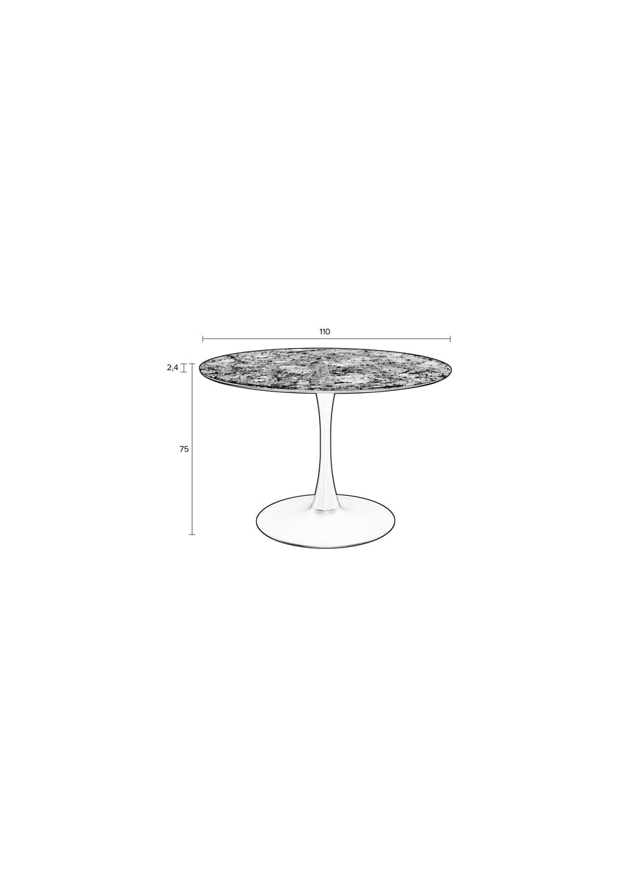 Maru Round Table Ø 110cm