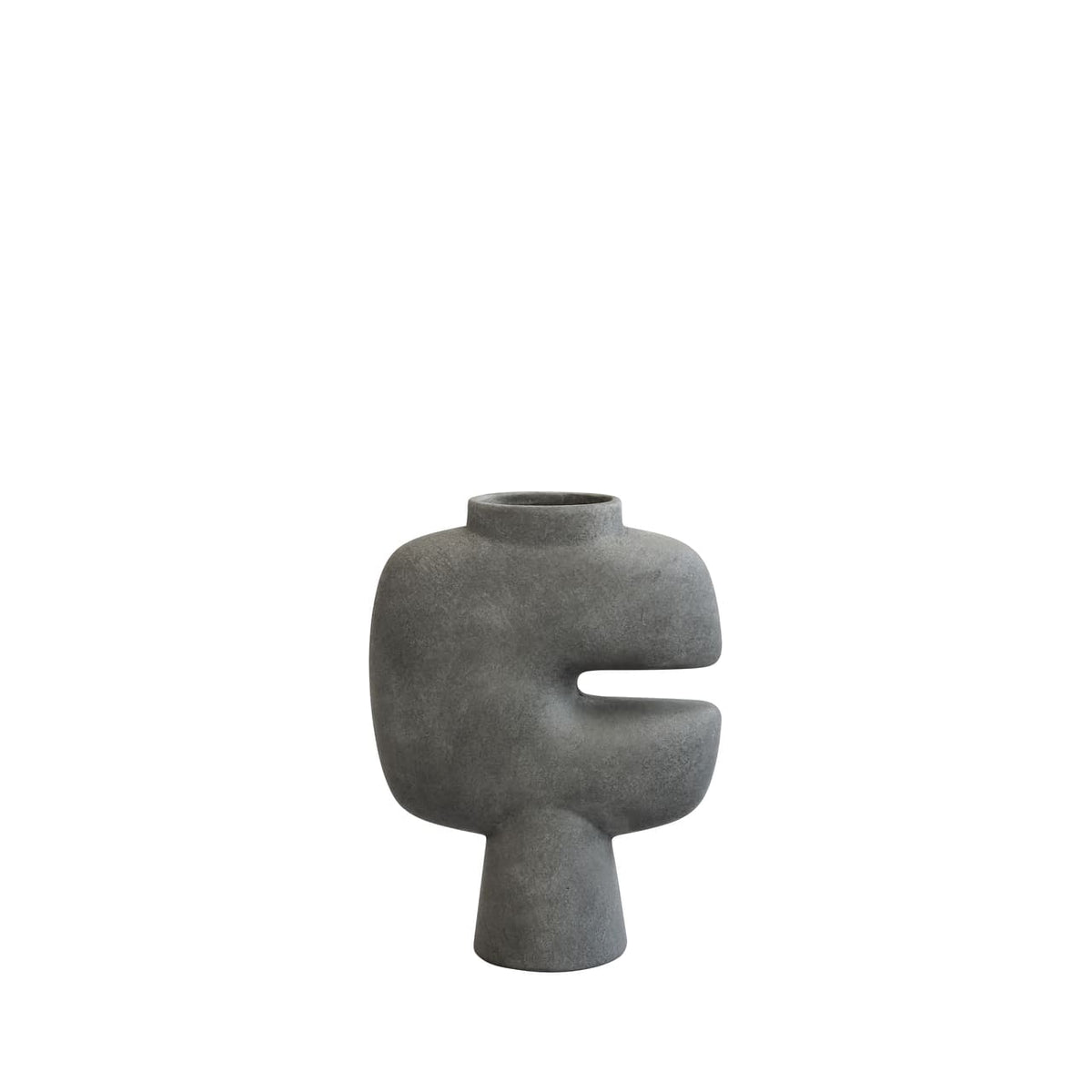 インテリア小物 Tribal Vase Medio Dark Gray