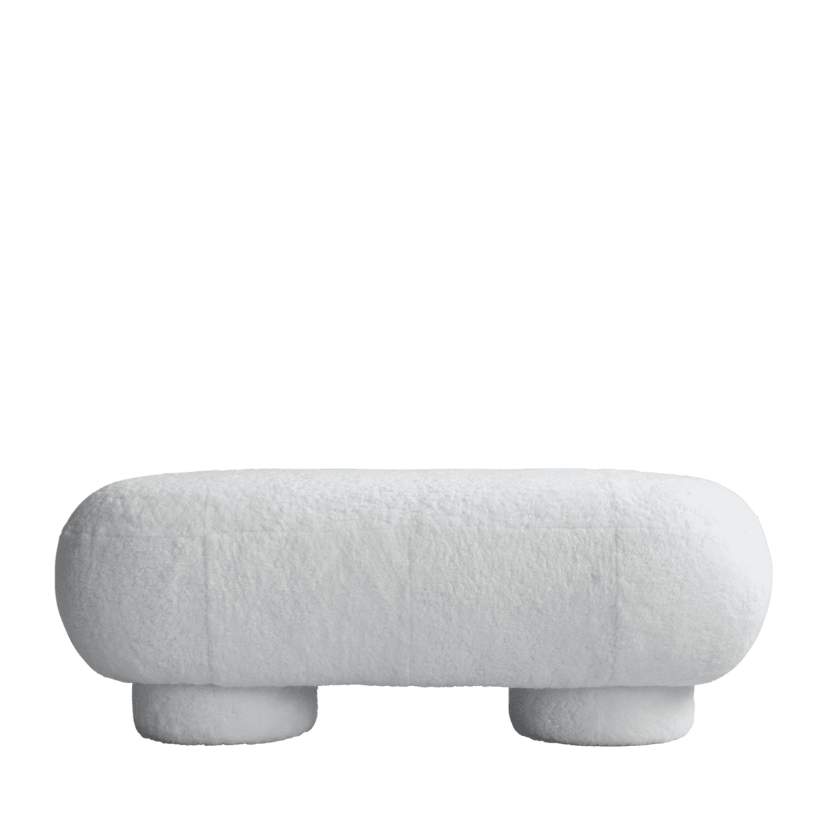 Big Foot Bench Bouclé