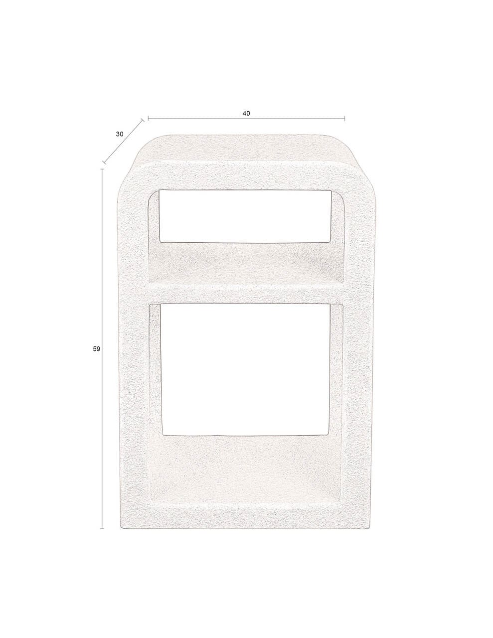 Veda Bed Side Table