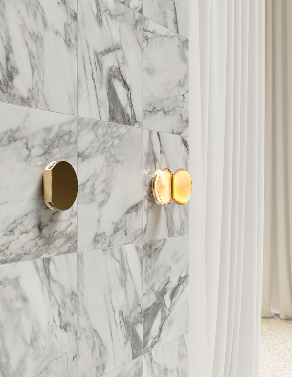 Poudrier Wall Lamp