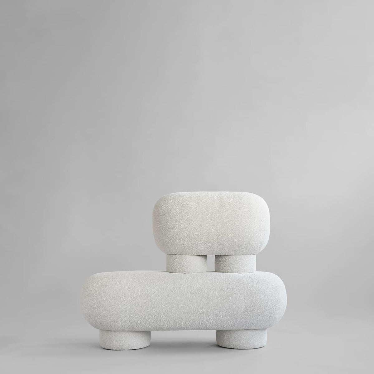 Big Foot Bench Bouclé