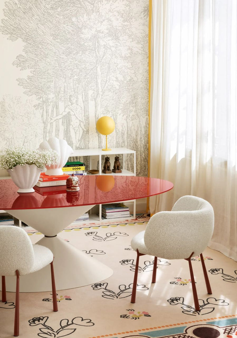 Clessidra Elliptical Dining Table