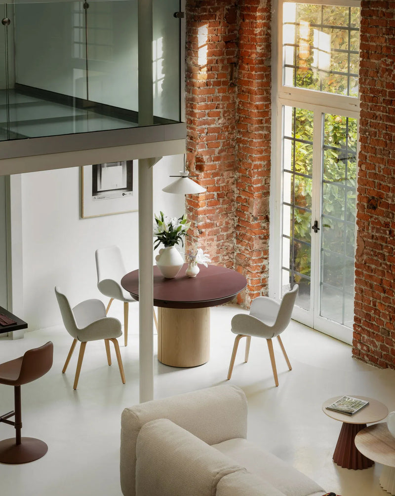 Sesamo Round Extendable Dining Table