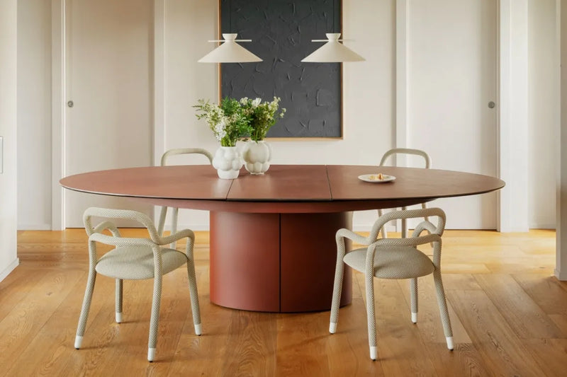 Οβάλ Επεκτεινόμενη Τραπεζαρία Sesamo