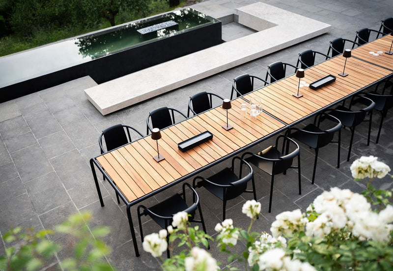Avanti SML extendable dining table set