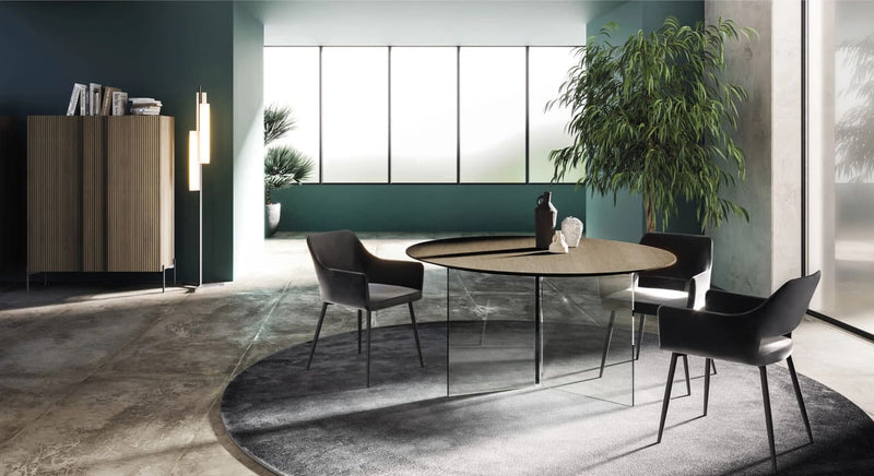 Custom Table: Manhattan Round - Oak Ø 140cm
