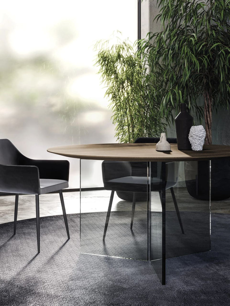 Custom Table: Manhattan Round - Oak Ø 140cm