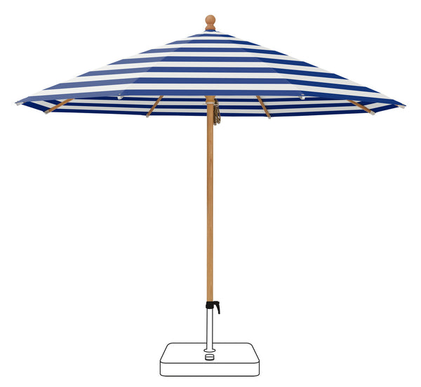 Piazzino Wooden Umbrella