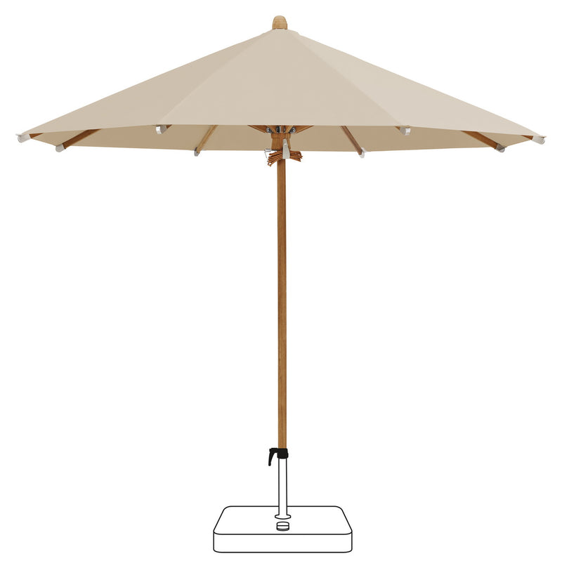 Teakwood Umbrella