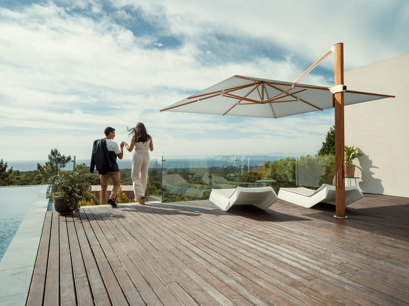 Aura Wooden Parasol