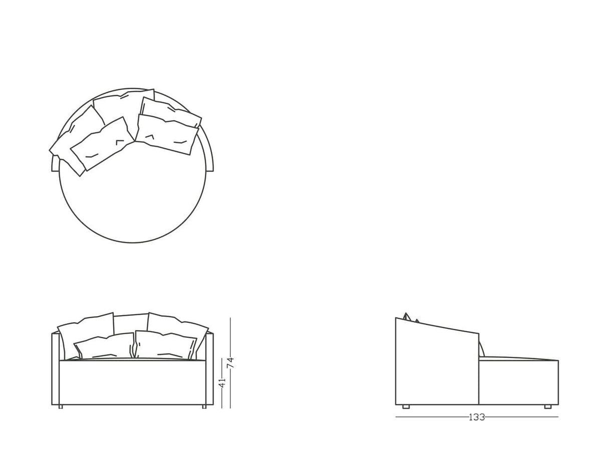 Cosybed Loveseat