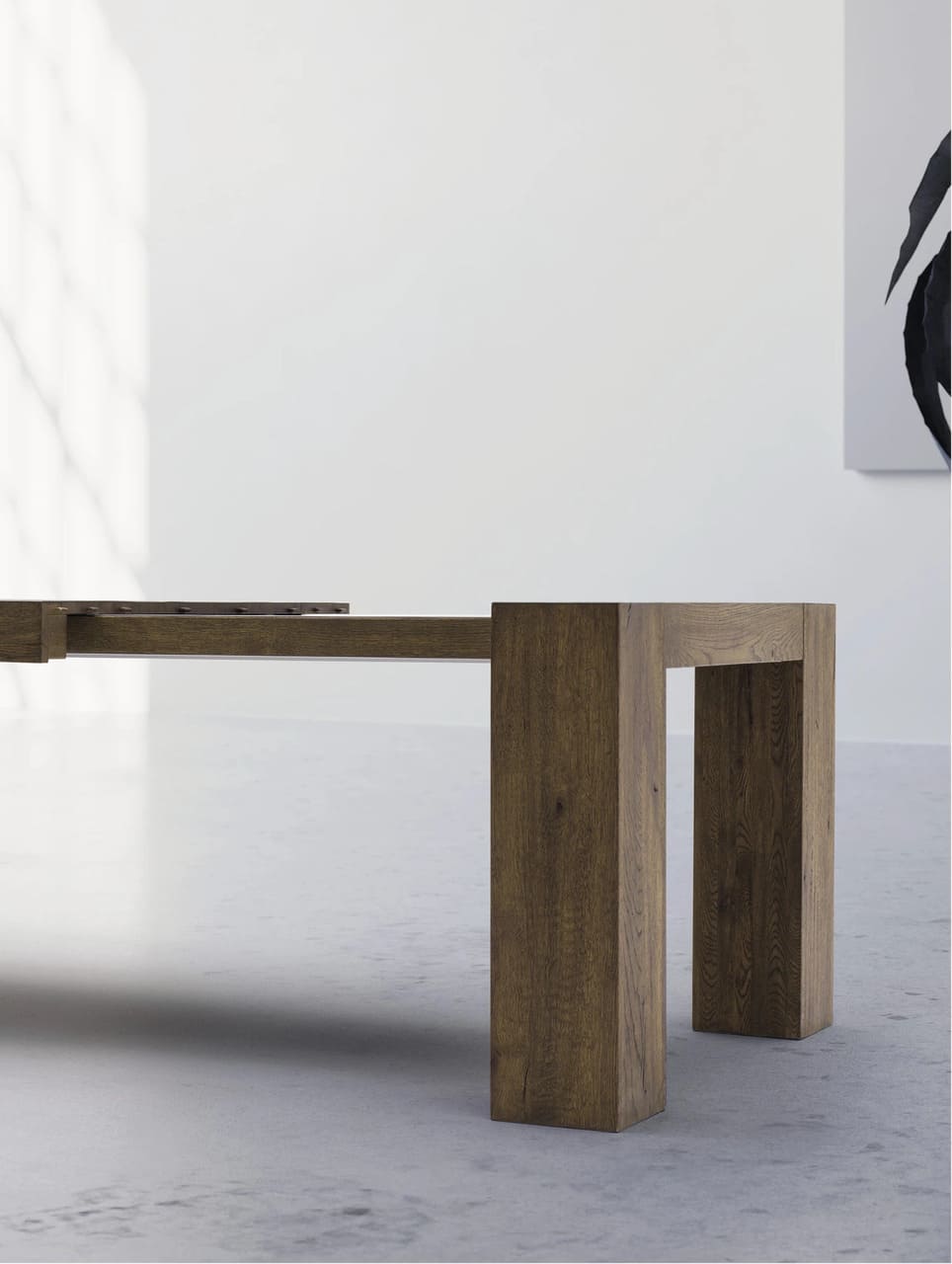 Brooklyn-Mini, Extendable Dining Table