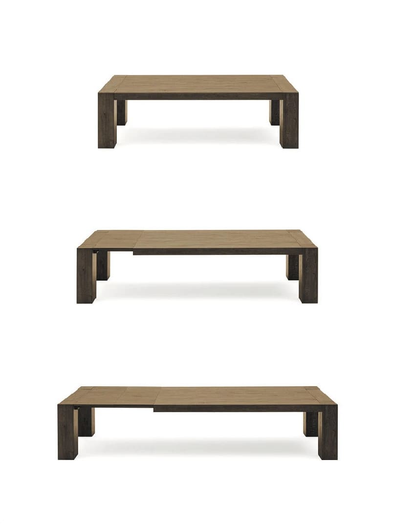 Brooklyn-Mini, Extendable Dining Table