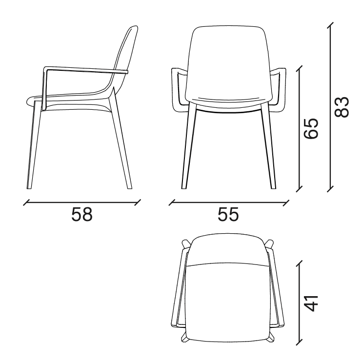 Καρέκλα Brema
