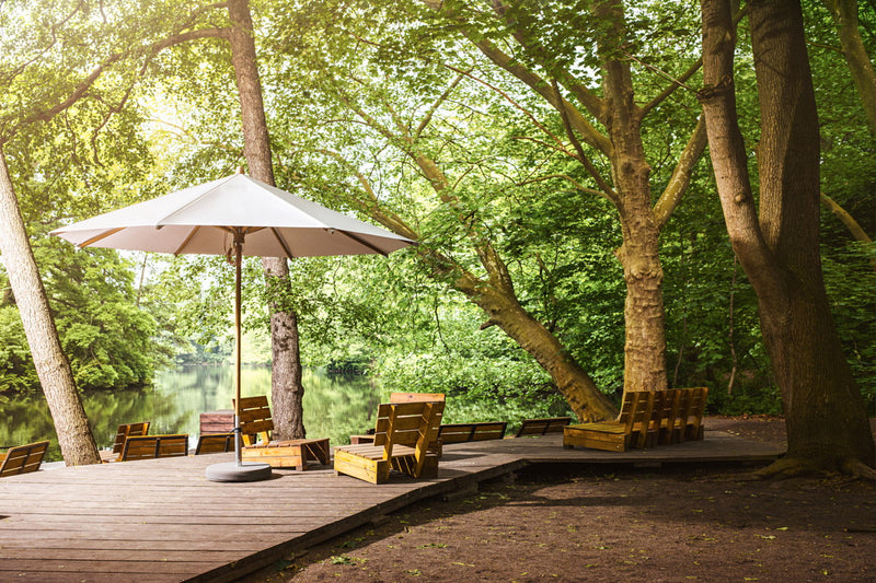 Teakwood Umbrella