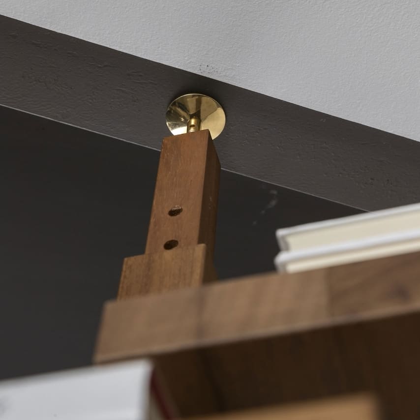 Adelaide Rotating Wood Bookshelf | TV Unit