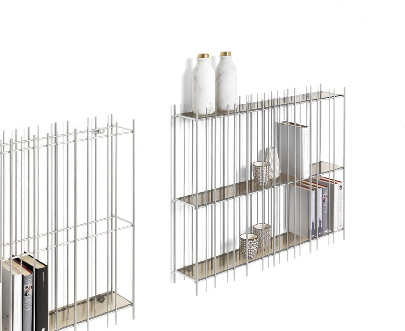 Metrica Wall Bookcase System