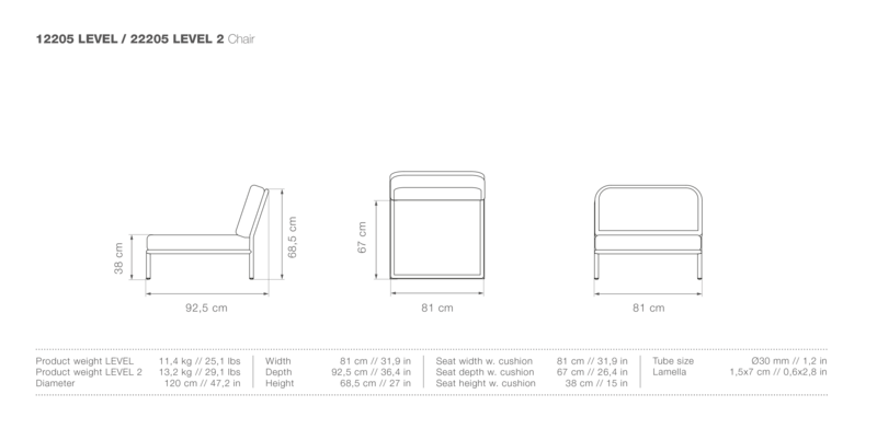 Level 2 Outdoor Modular Sofa