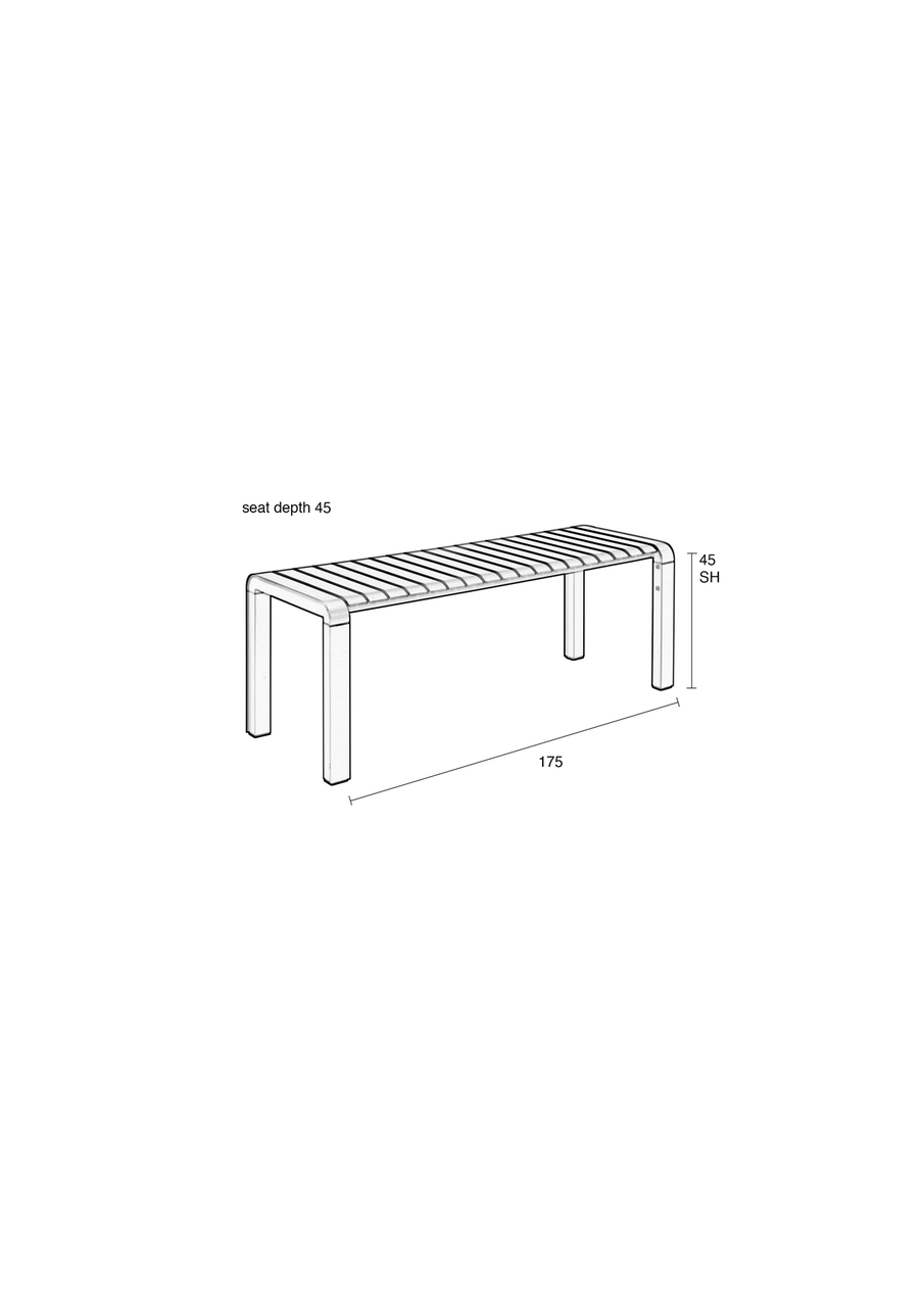 Vondel Garden Bench