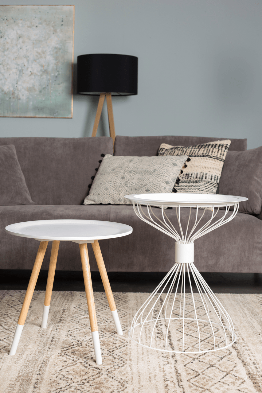 Tripod Wood Floor Lamp