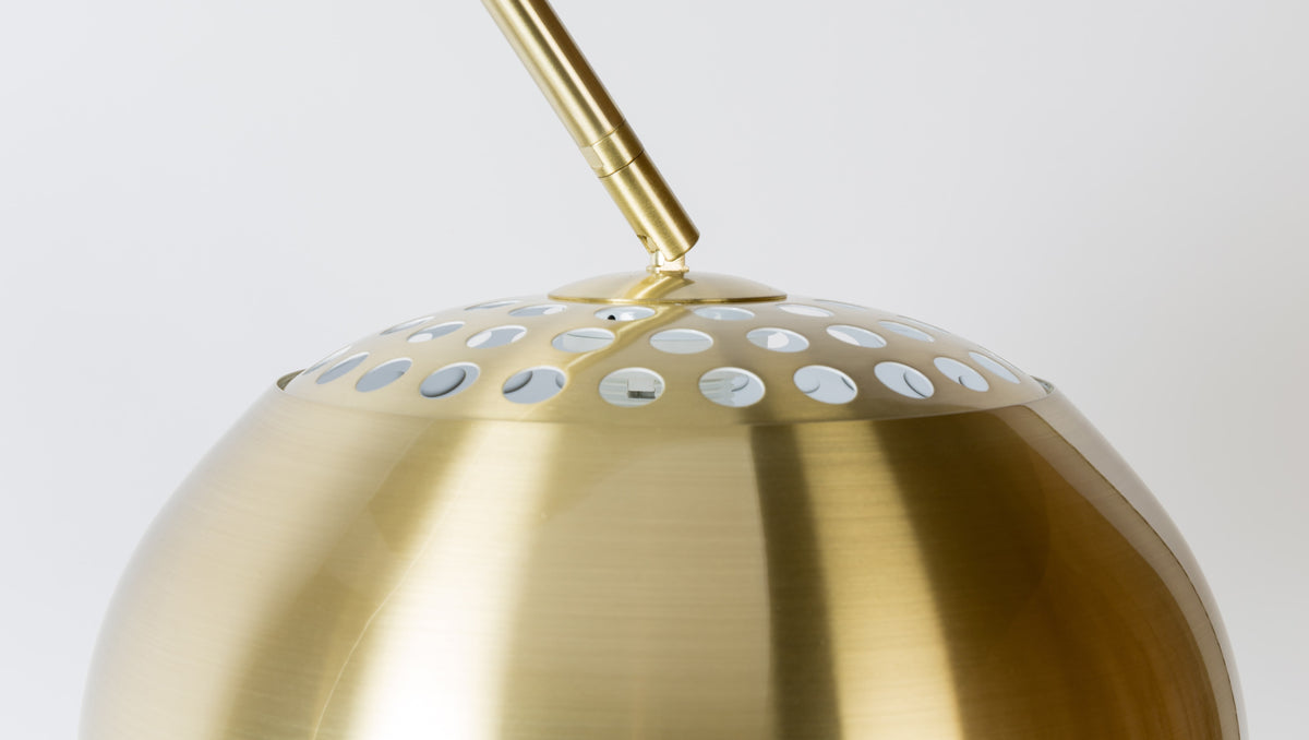 Metal Bow Floorlamp