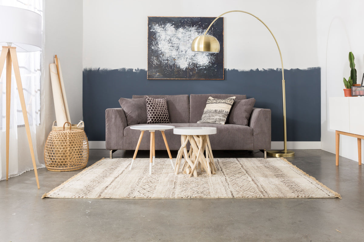 Metal Bow Floorlamp