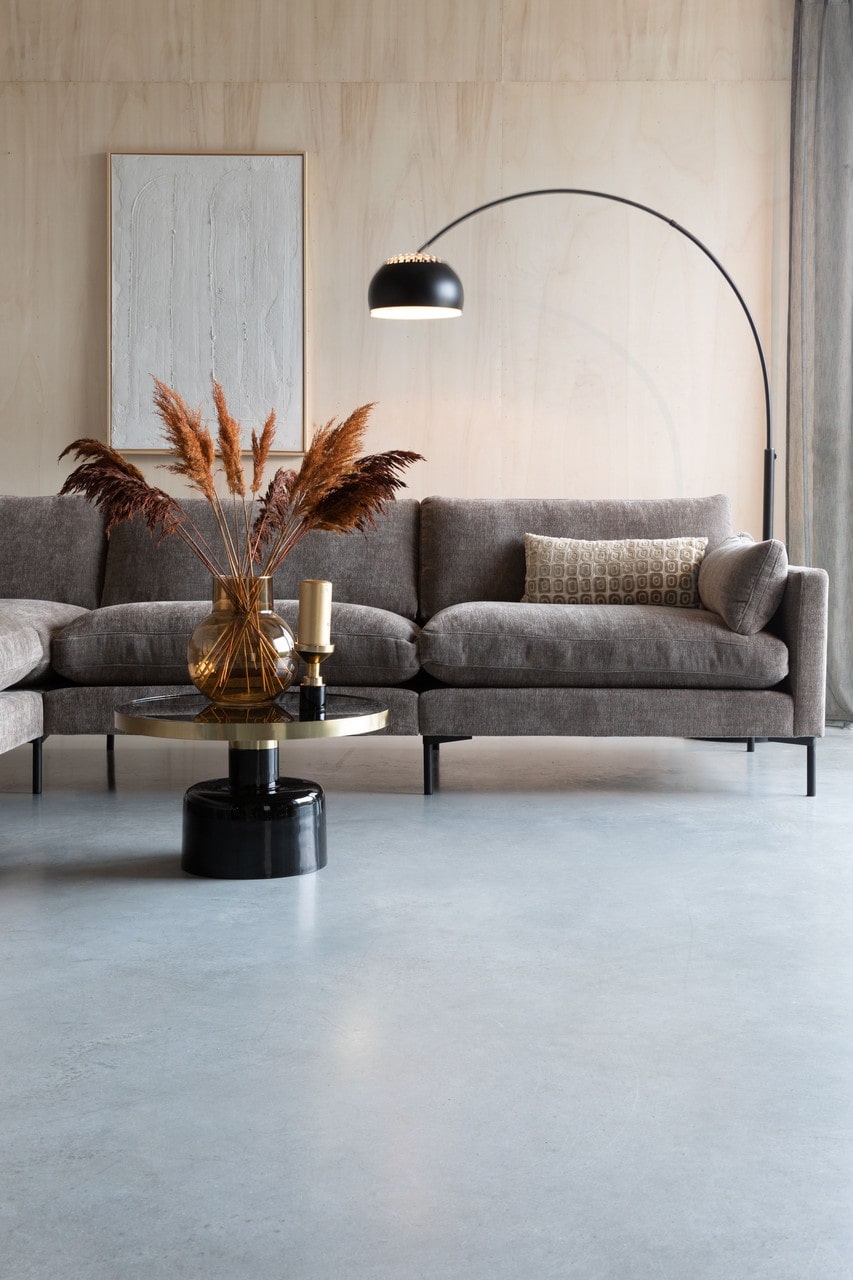 Metal Bow Floorlamp