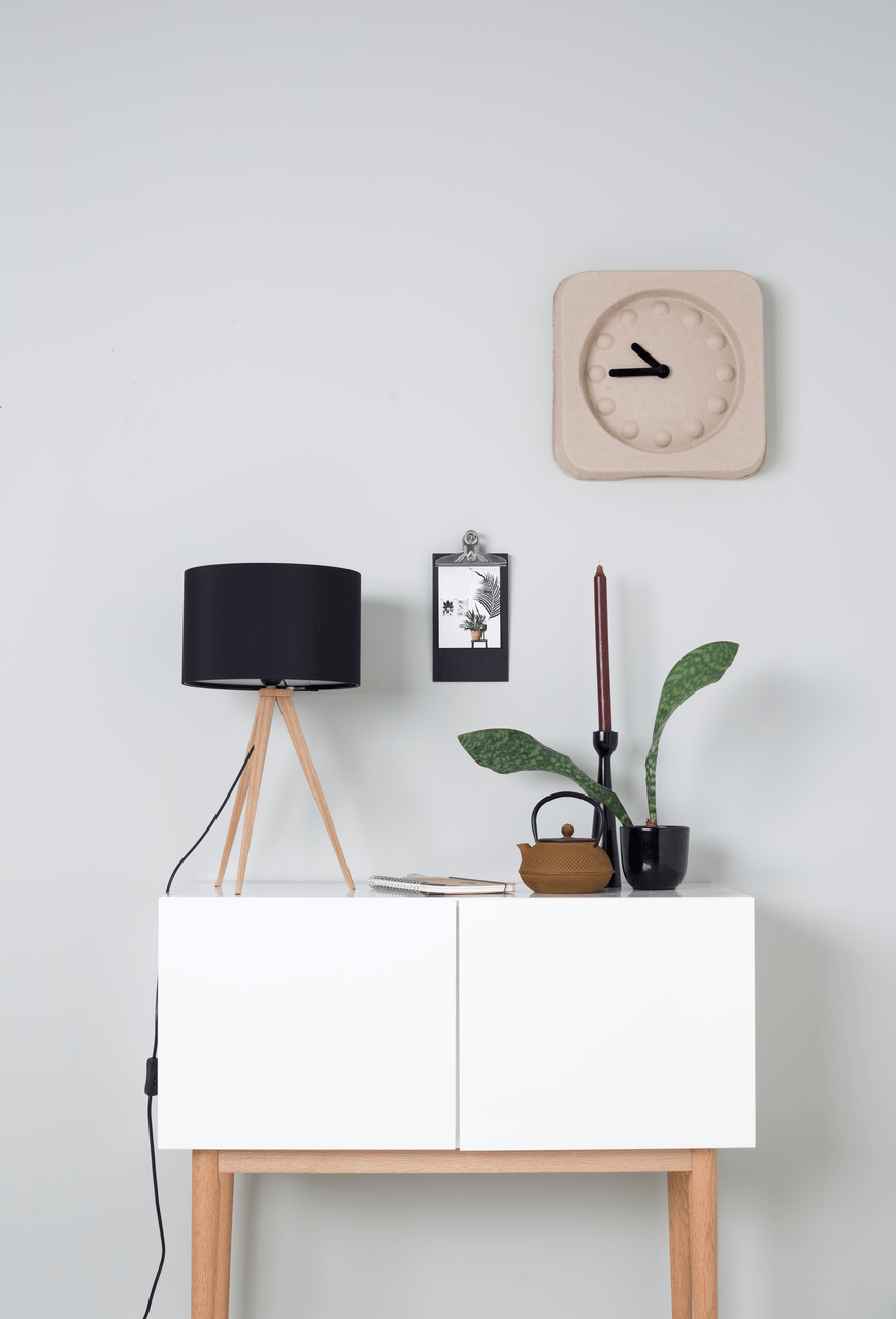 Tripod Wood Table Lamp