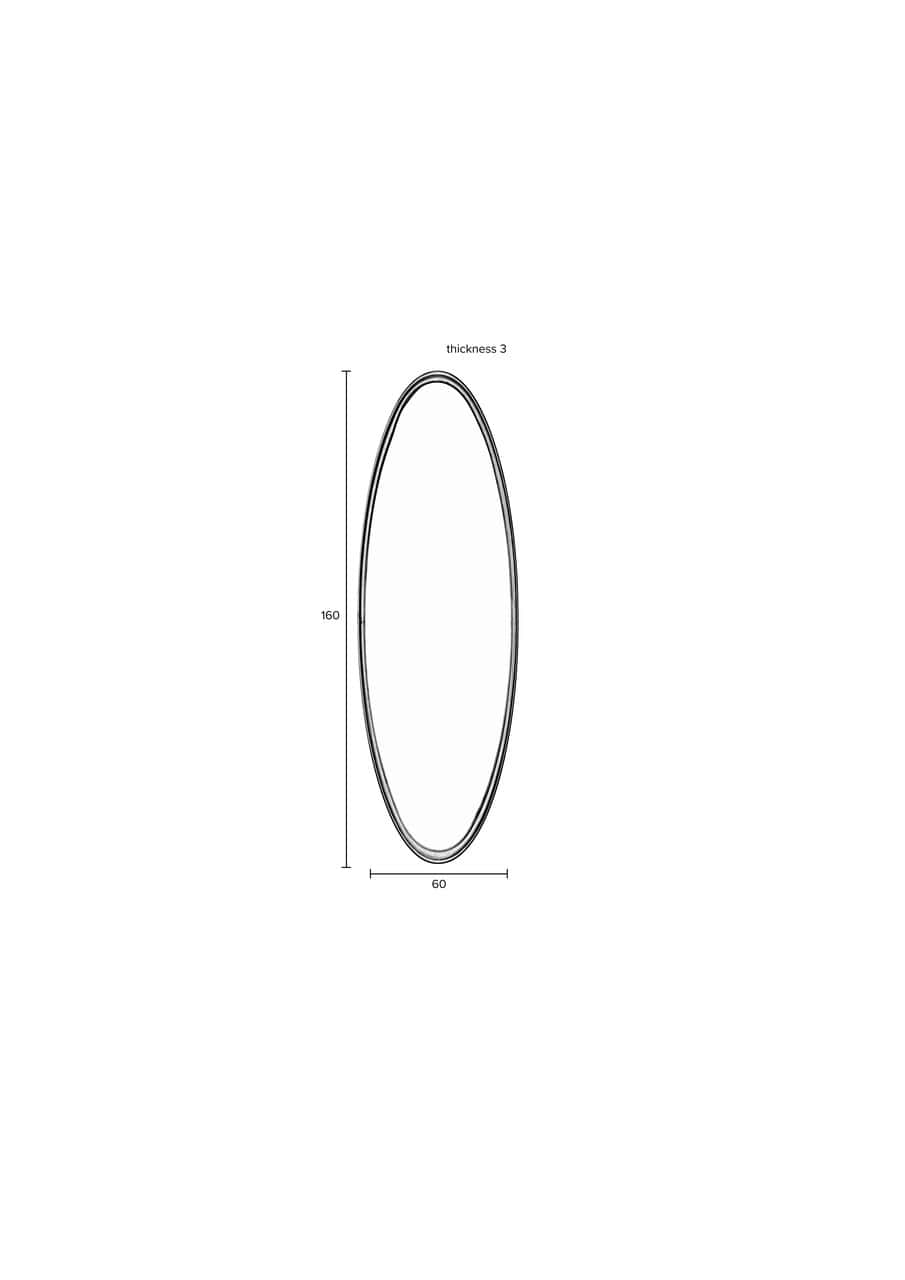 Matz Oval Mirror